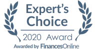 Finances Online Expert's Choice award 2020 - Freshcaller