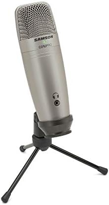 Samson 29/C01UPRO USB Microphone, Silver