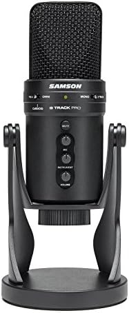 Samson -Track Pro Professional USB Condenser Microphone with Audio Interface