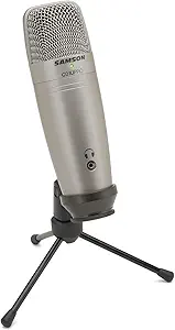 Samson 29/C01UPRO USB Microphone, Silver