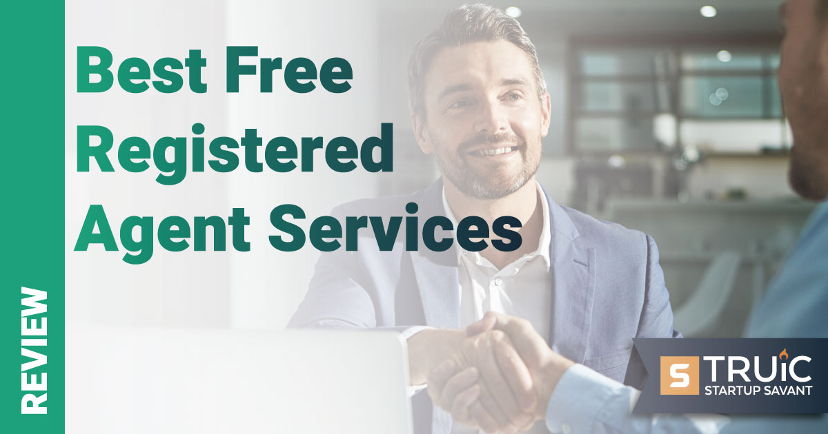 Man shaking hands with a Registered Agent.