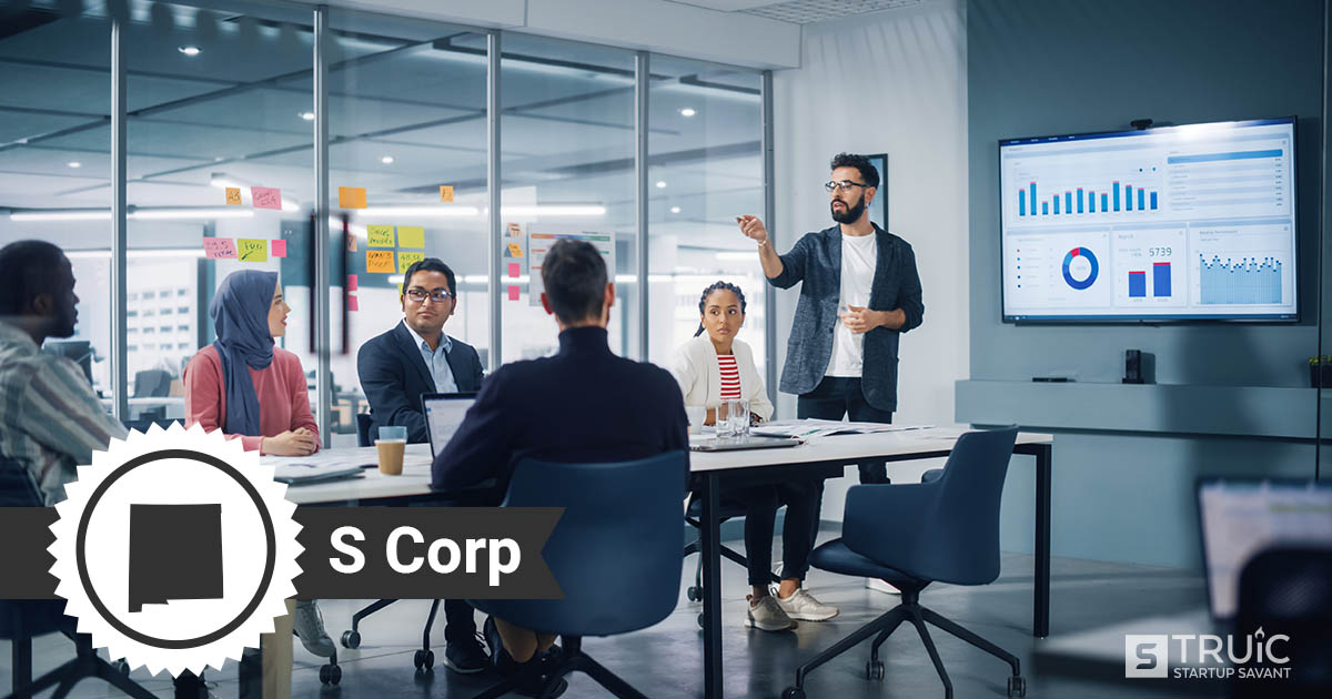 Business team meeting in a conference room.