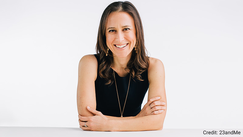 Anne Wojcicki.