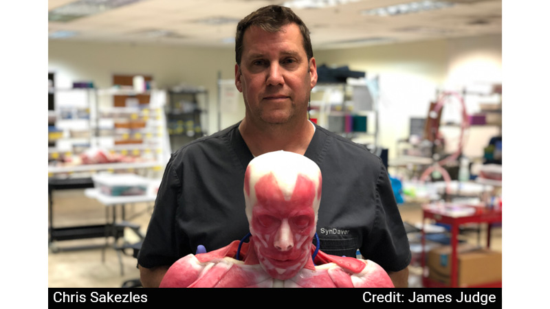 Chris Sakezles of SynDaver.