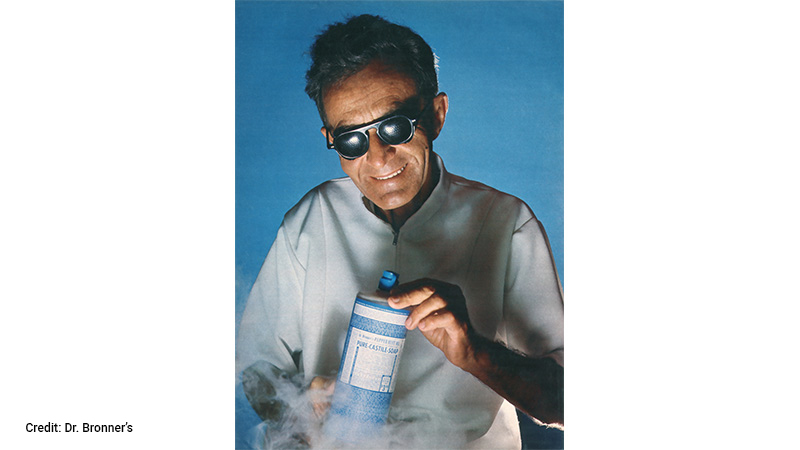 Emanuel H. Bronner, founder of Dr. Bronners.