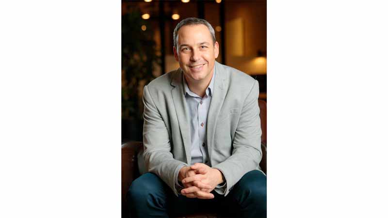 Portrait of entrepreneur Mark Frank.