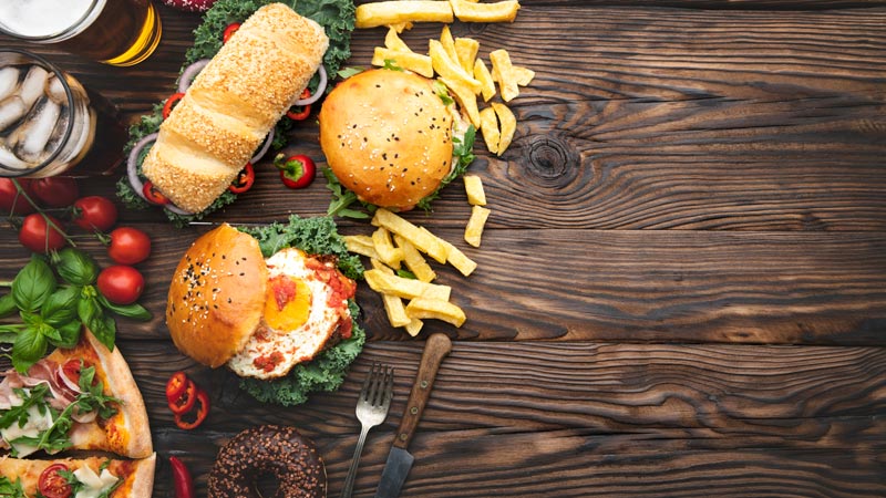 A table filled with different prepared meals.