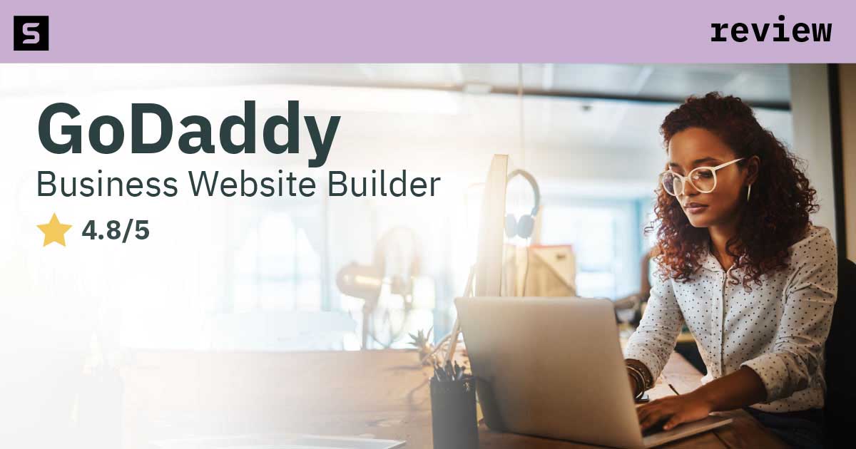 Businesswoman smiling.