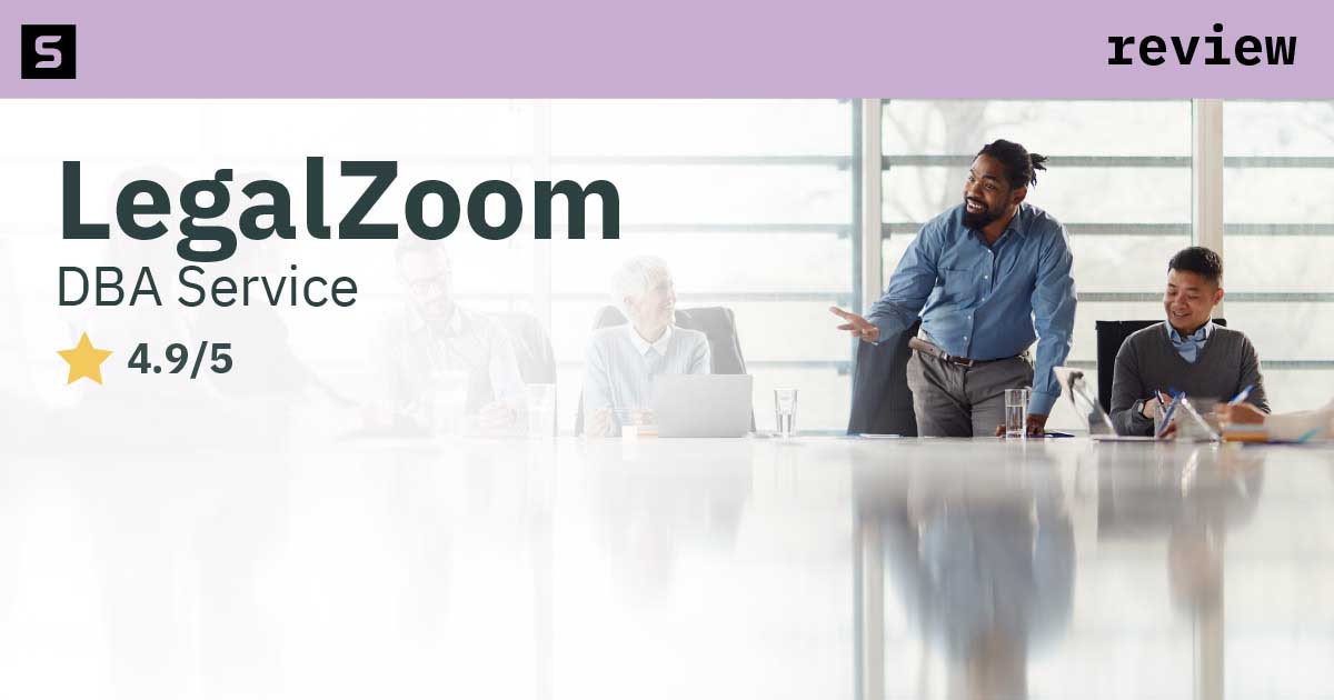 LegalZoom DBA review.