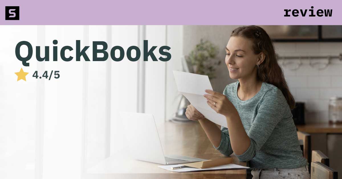 QuickBooks Online review image.