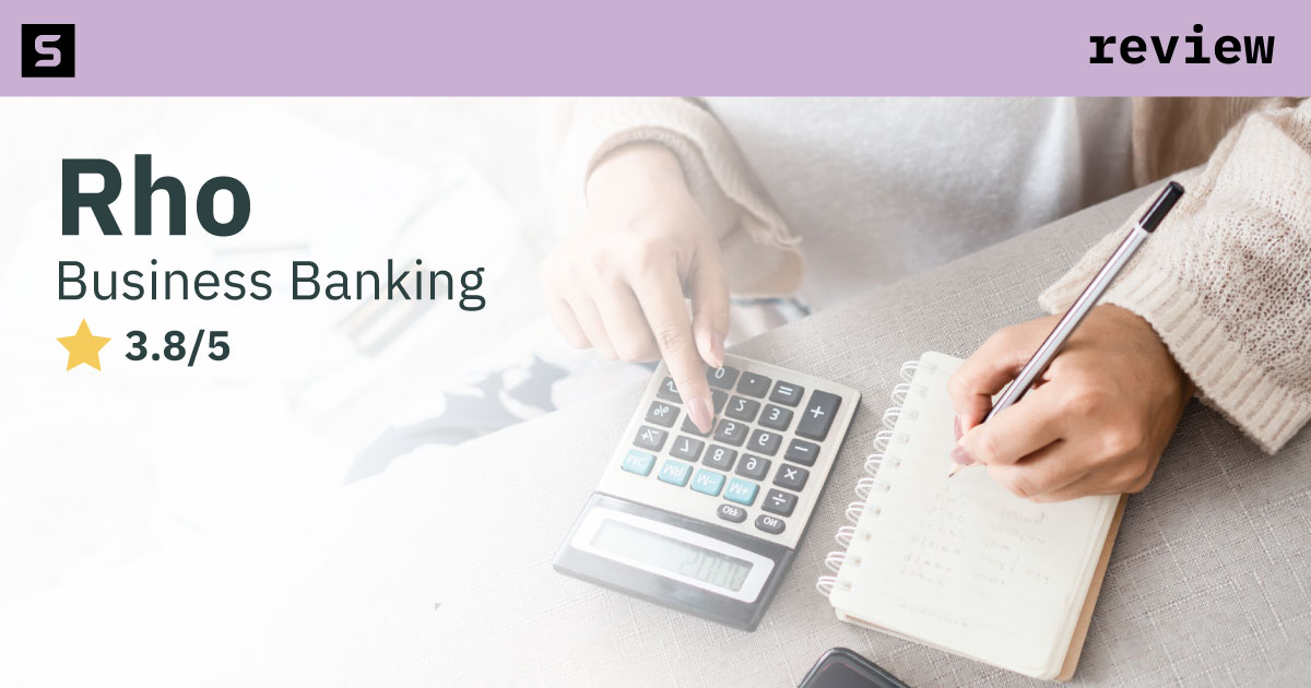 Rho business banking review image.