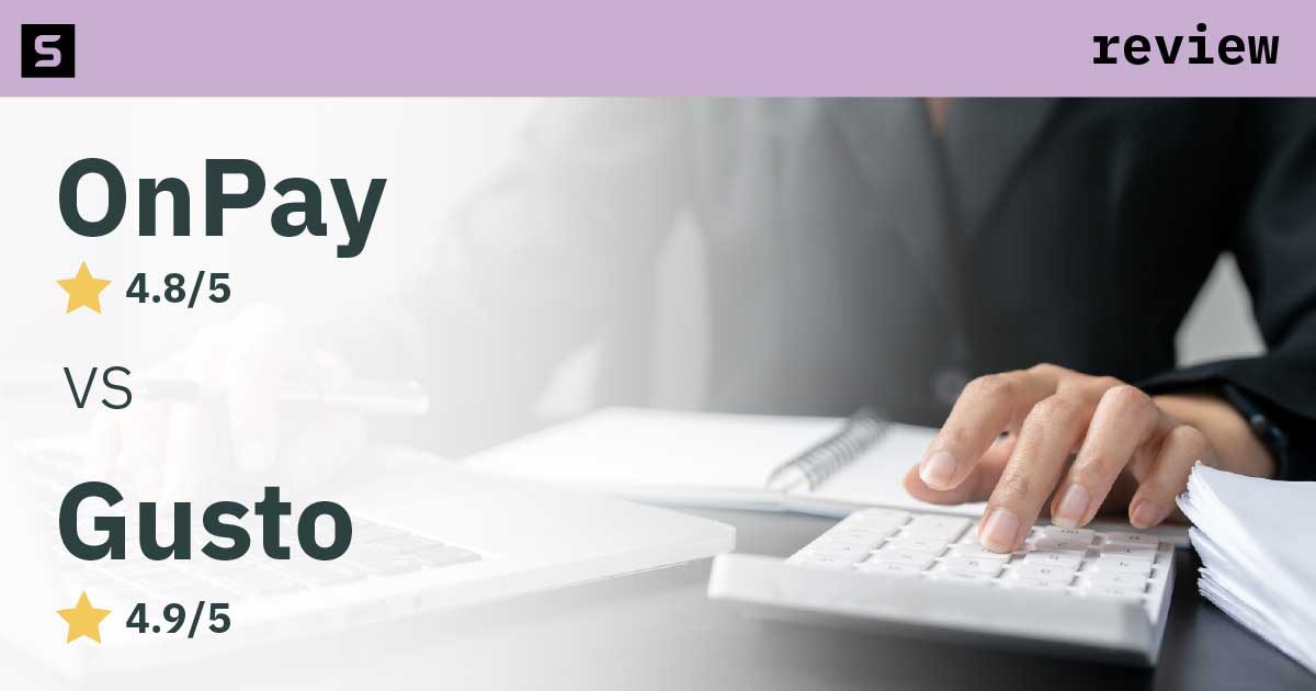 OnPay versus Gusto review.