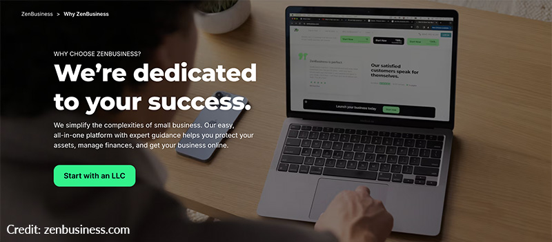 a person using a laptop