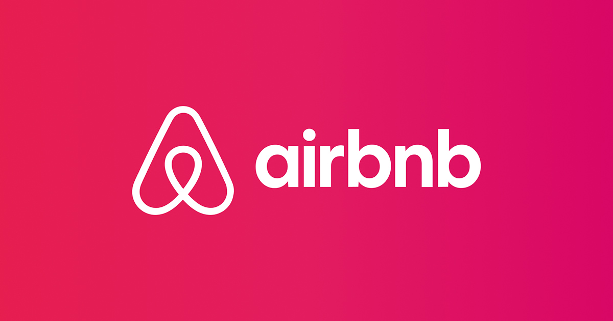 Image of the Airbnb logo.