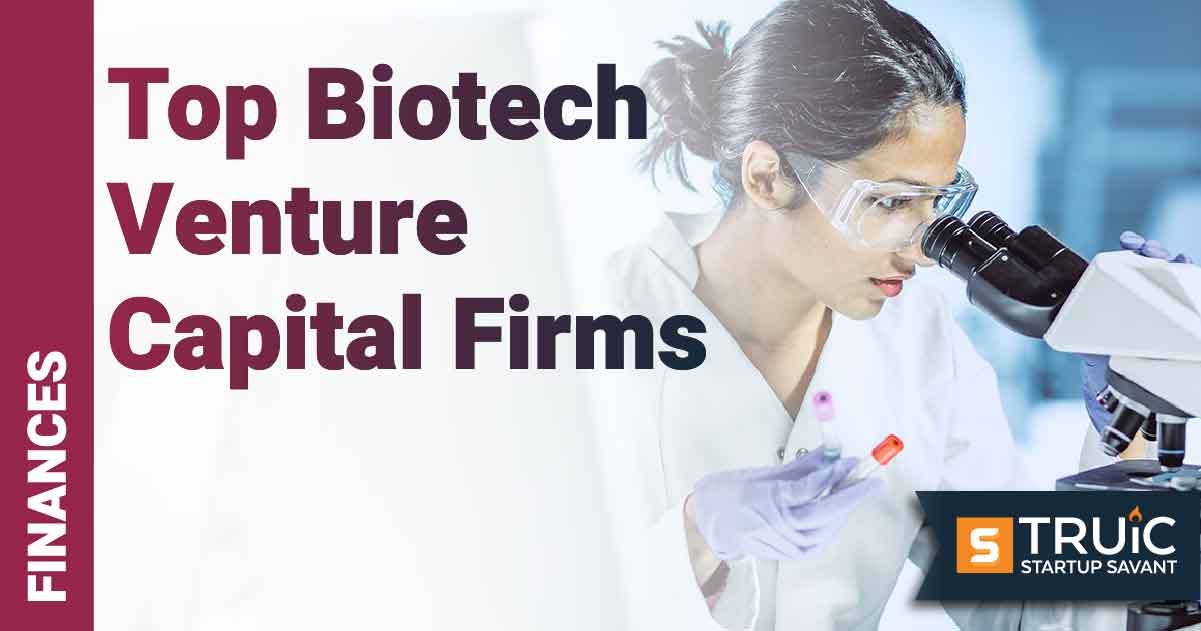 Woman looking under a microscope.