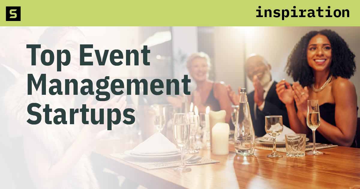 Businesspeople at a networking event.