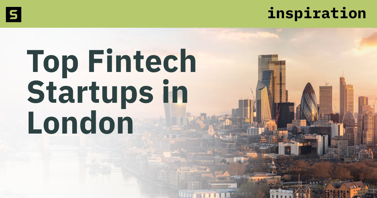 London financial district skyline.