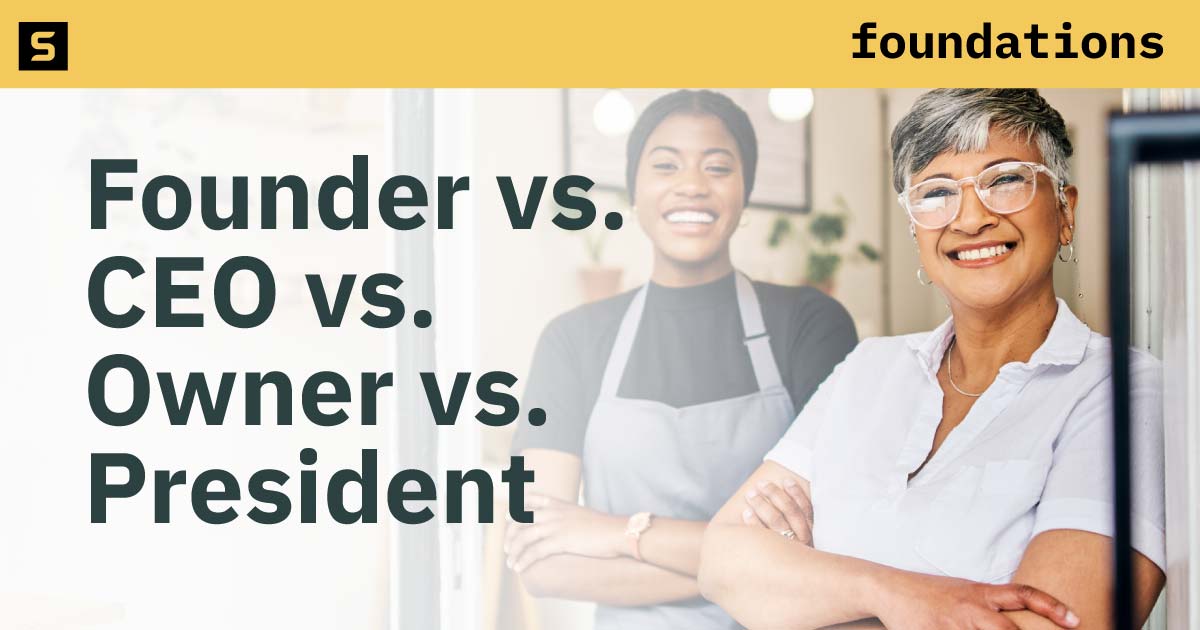 Two business owners.