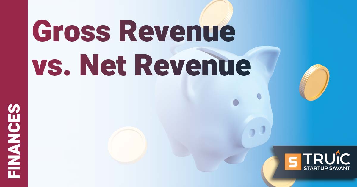 Floating piggy bank with coins.