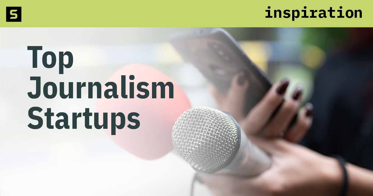 Journalists in office.