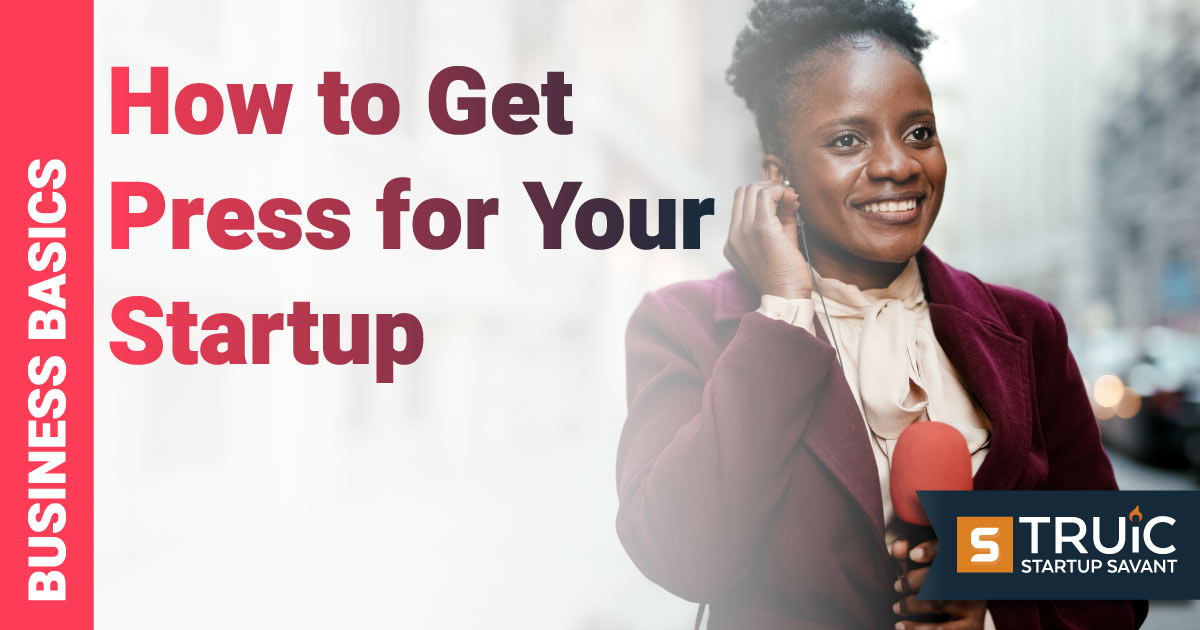 Reporter getting ready to go on air.