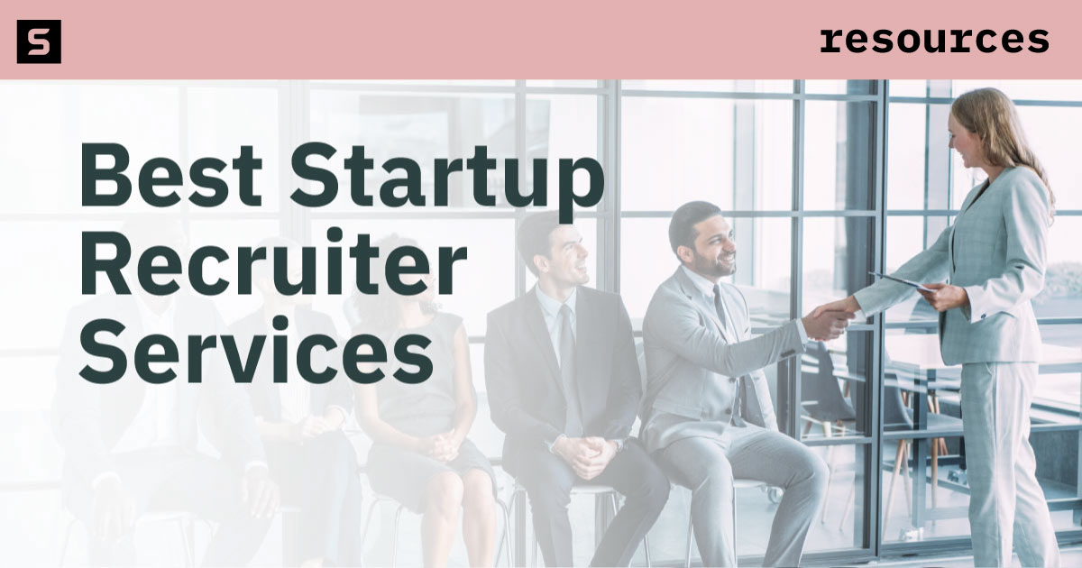 Recruiter meeting candidates.