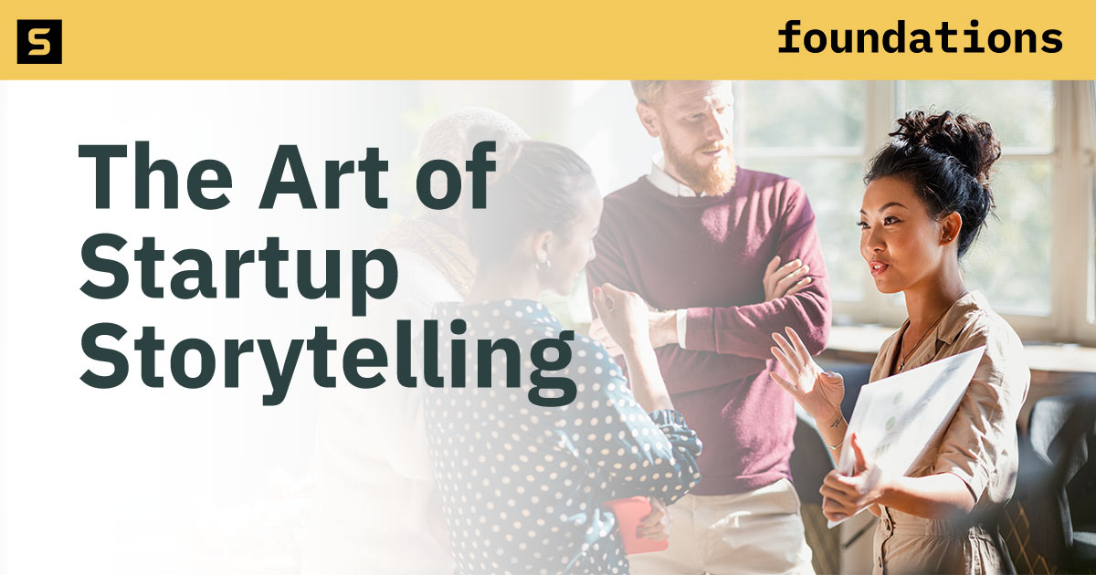 Woman speaking to a coworker.