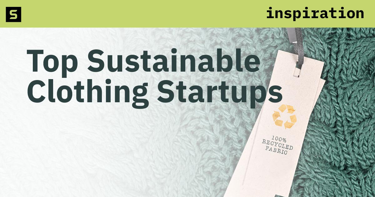 Clothing item with tag that says, 100% recycled fabric.