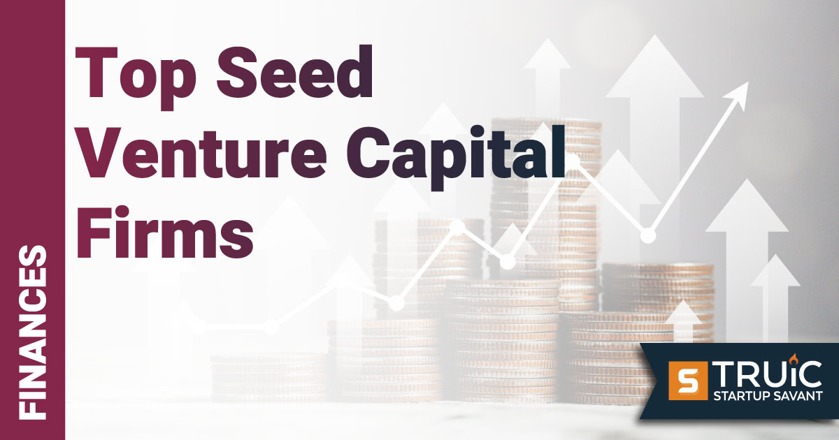 Money stacked with graphics pointing upwards, symbolizing gaining funding.