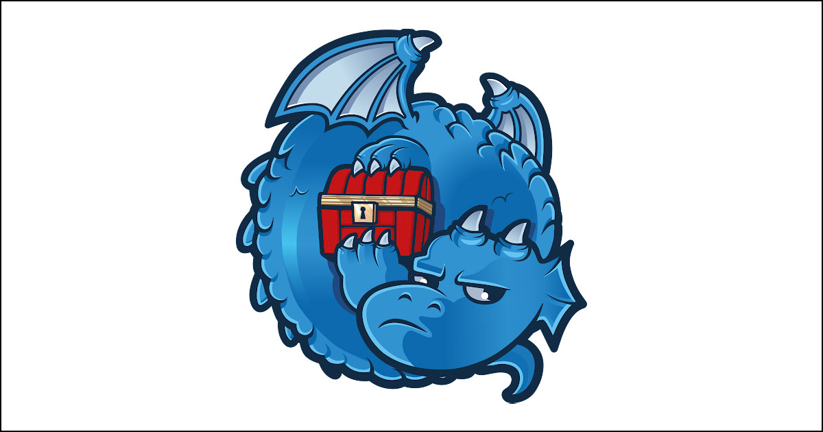 Dragonchain decal image of dragon