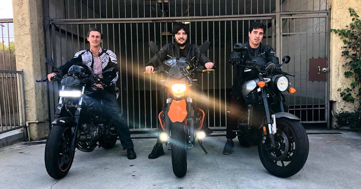 Riders Share co-founders.