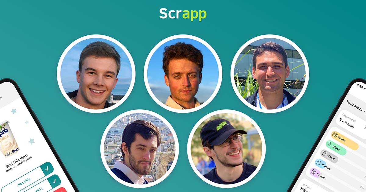 Scrapp founders.