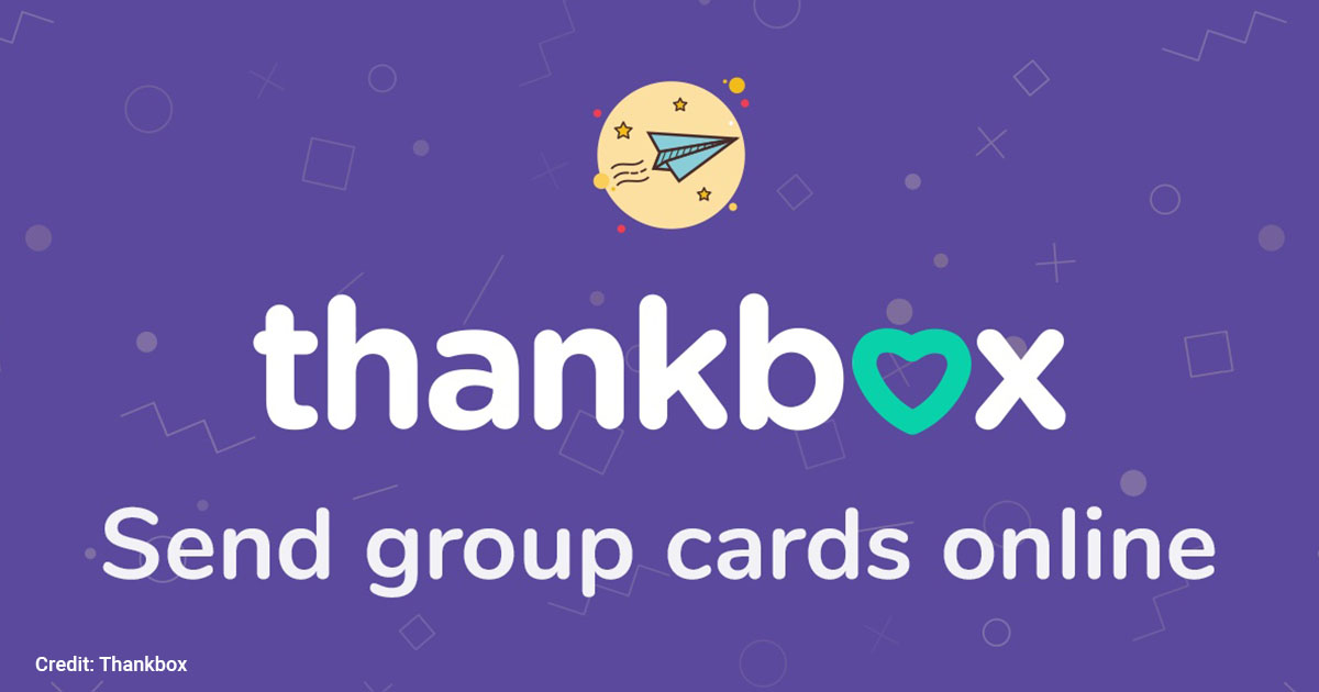 Thankbox social media banner.