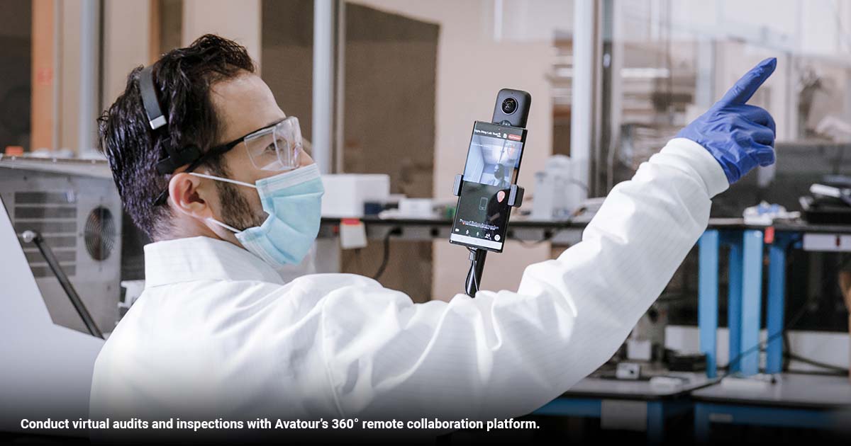 Avatour virtual audit technology.