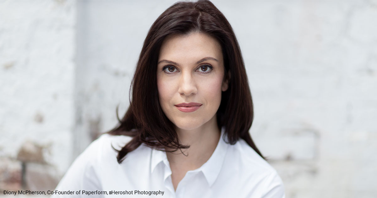 Diony McPherson, co-founder of Paperform.