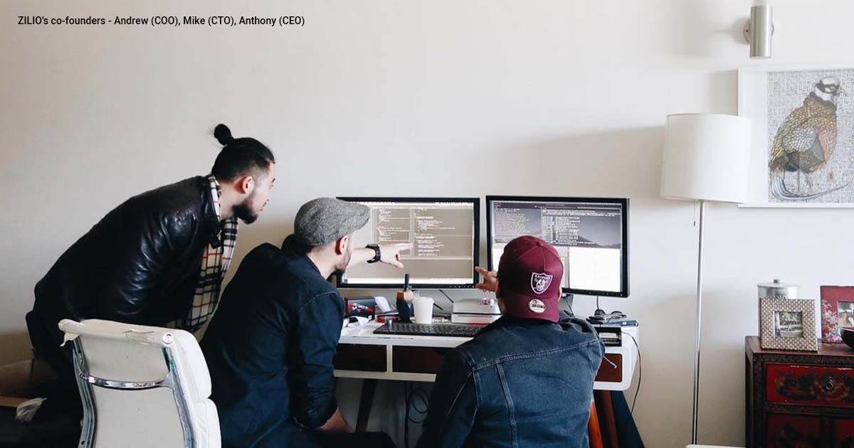 ZILIO founding team.