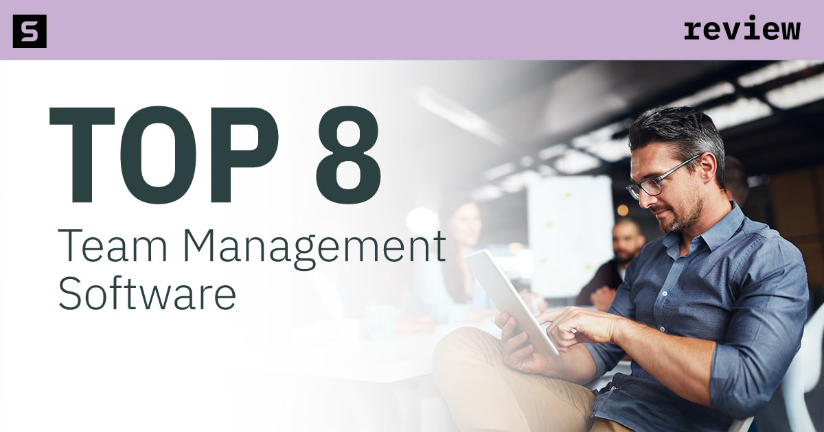 Woman working on a tablet.