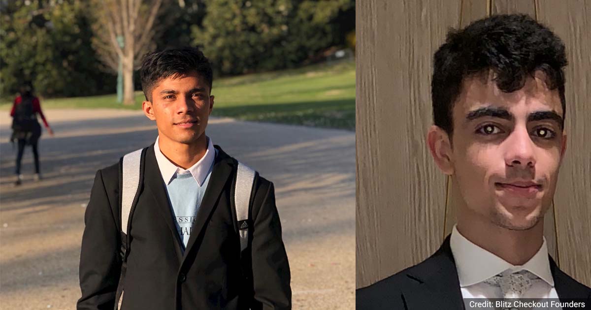 Blitz Checkout founders.