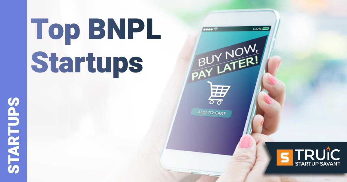 Phone that shows buy now pay later on the screen.