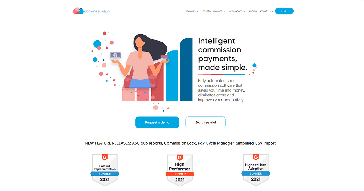 Commissionly website.