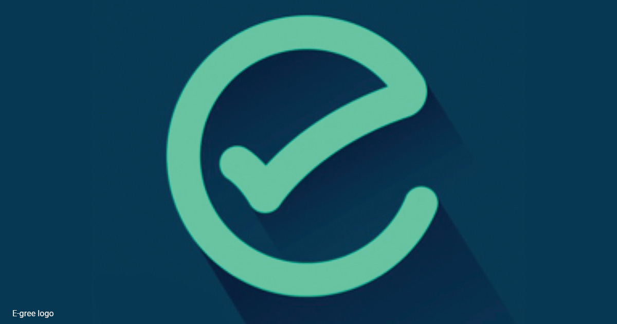 E-gree logo.