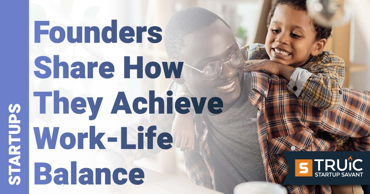 Father playing with his son and enjoying his work life balance.