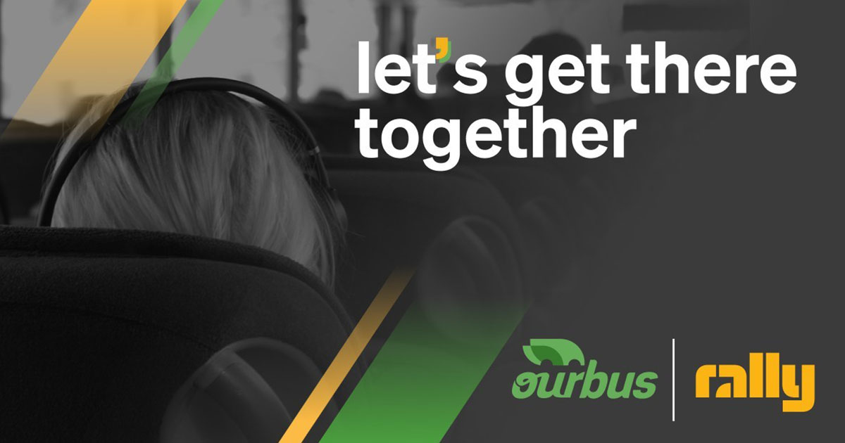 Rally OurBus graphic.