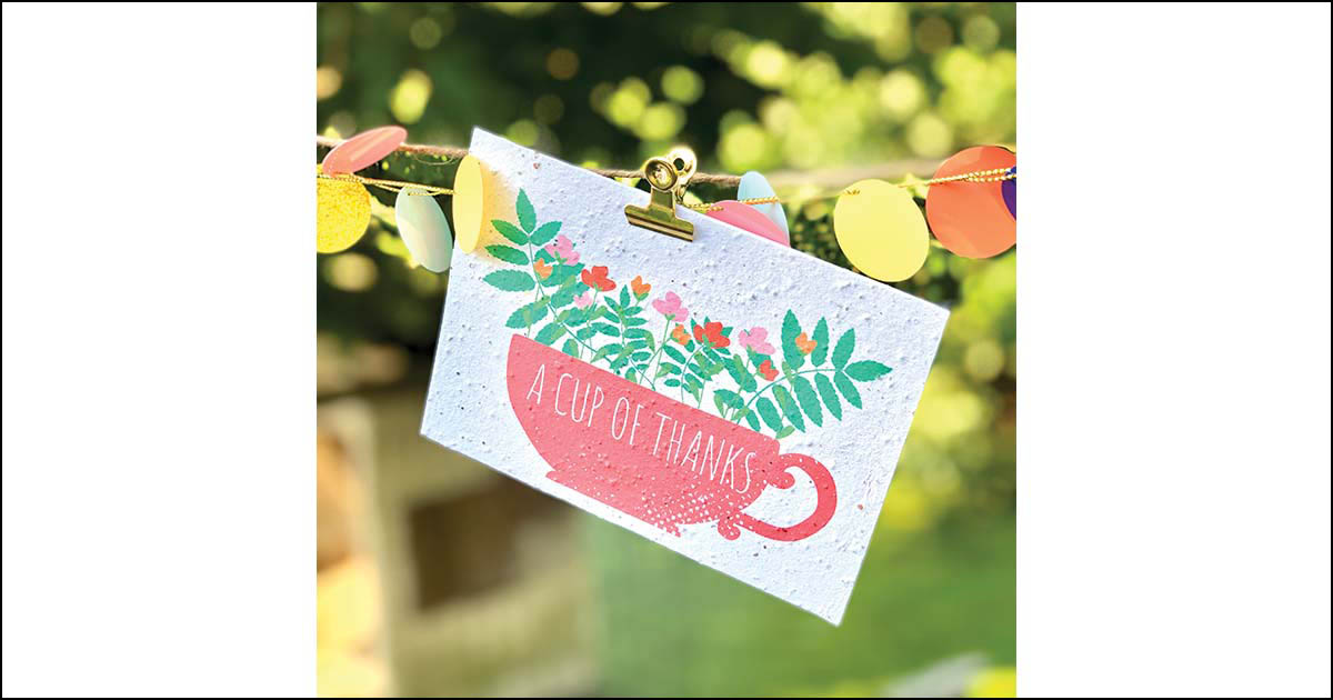 Grow a Wish greeting card.