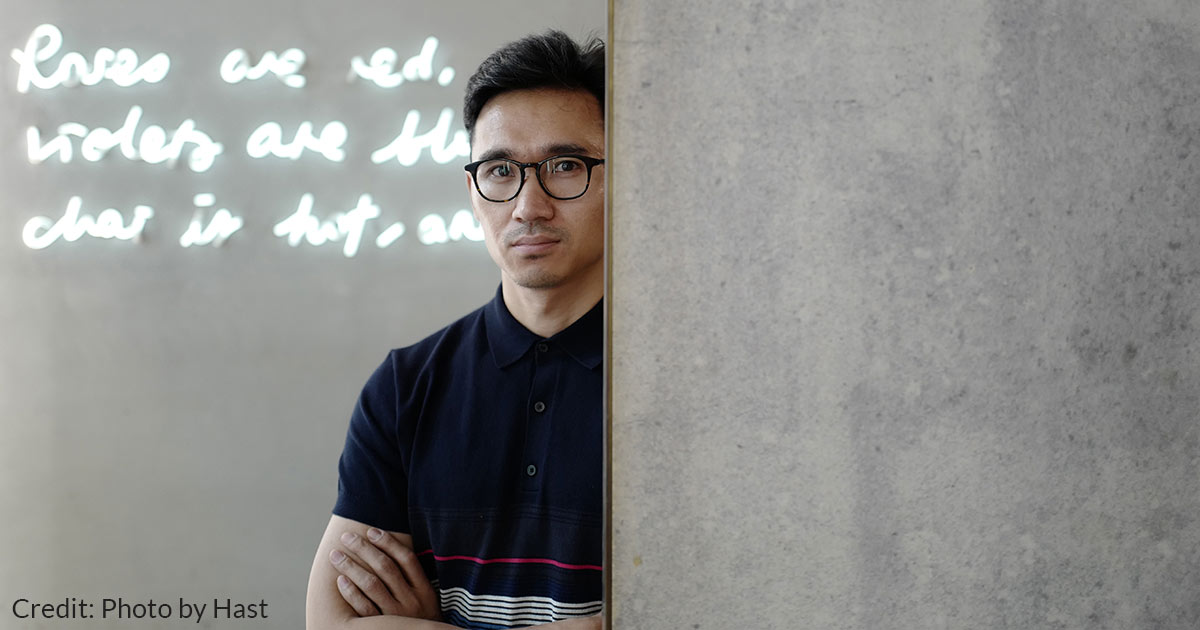 Elliot Cao, founder of Hast.