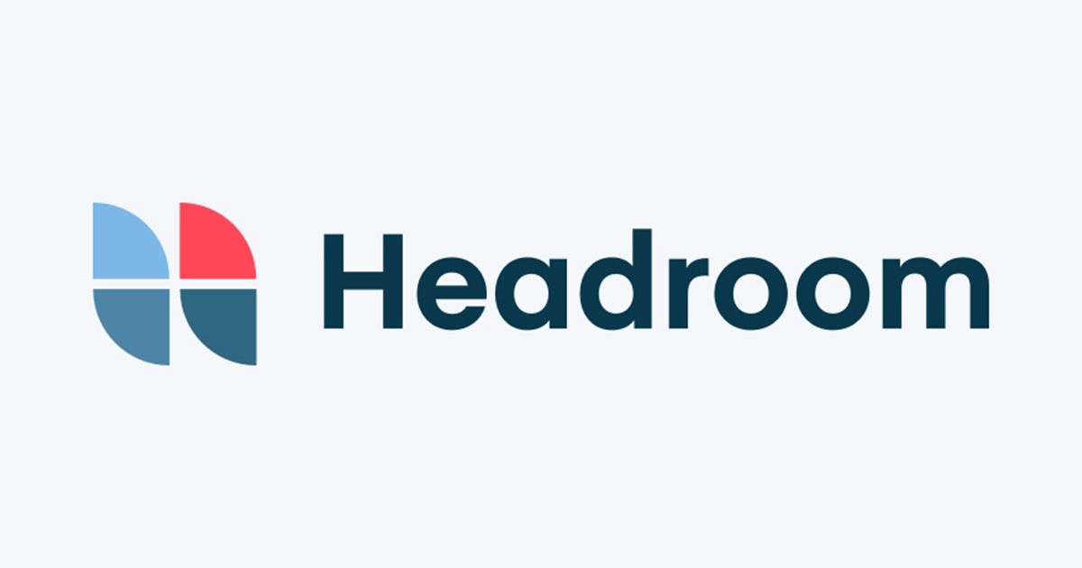 Headroom logo.