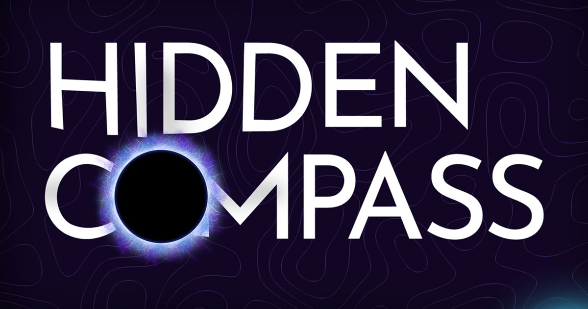 Hidden Compass logo.