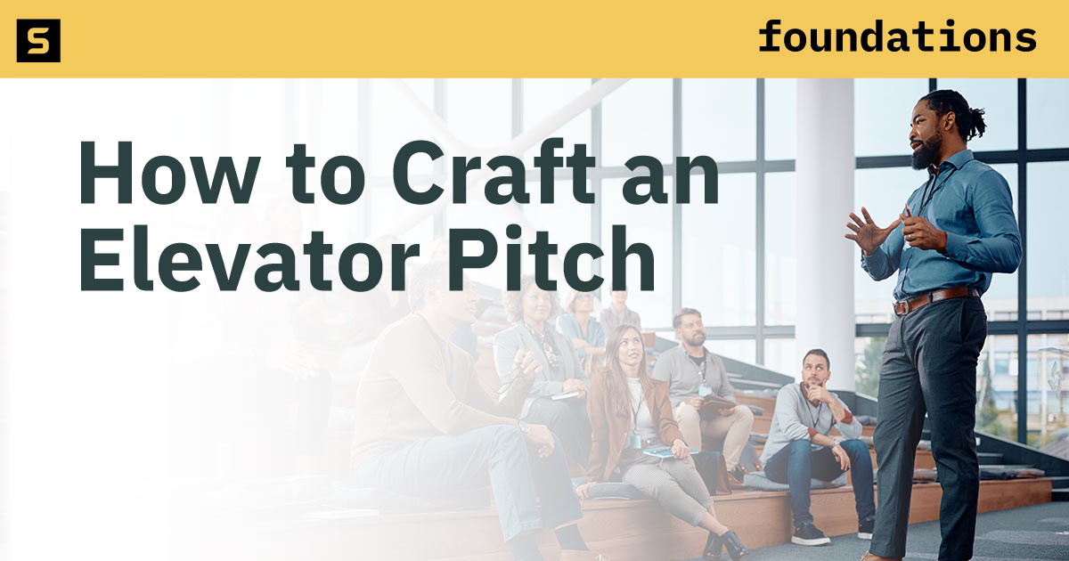 Man presenting to a group.