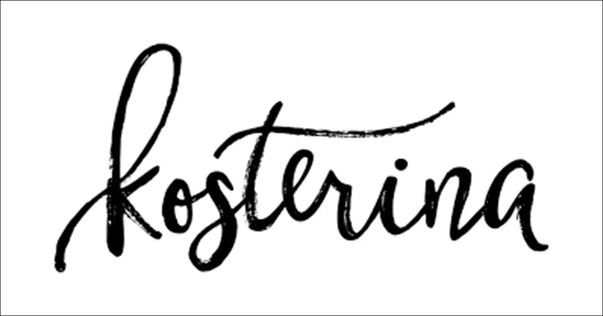 Kosterina logo.
