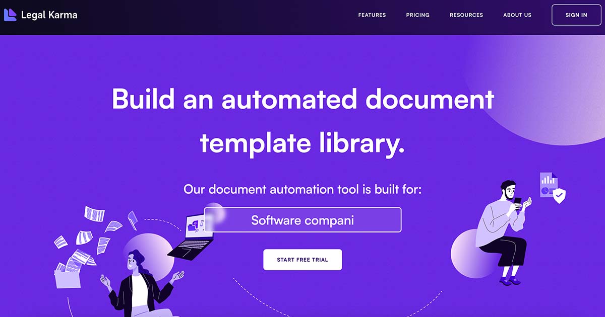 Legal Karma platform.